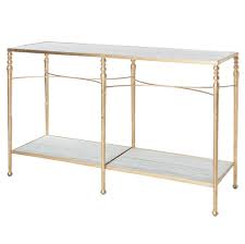 Grauman Hollywood Regency Classic Gold Marble Console Table In 2020 Marble Top Console Table Marble Console Table White Console Table