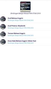 Soal tpa stan tahun 2021 terdiri dari 45 butir dengan durasi pengerjaan 40 menit. Soal Tpa Tbi Usm Stan 2019 Pour Android Telechargez L Apk