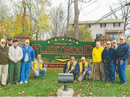 Fleetwood Lions Club sponsors borough sign