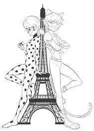 Even though we are girls, our strength is enough to stop any villain. New Beautiful Miraculous Ladybug Coloring Pages Youloveit Com