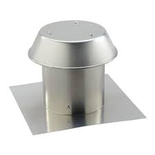 Broan Nutone Aluminum Flat Roof Cap For 8 In Round Duct 611 Roof Cap Broan Fibreglass Roof