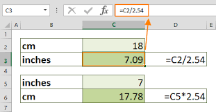 The distance d in centimeters (cm) is equal to the distance d in inches (″) times 2.54: How To Convert Cm To Inches And Vice Versa