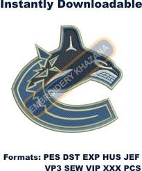 Fans are divided on this logo and the alternate jerseys this season have only solidified that fact. Vancouver Canucks Logo Embroidery Design