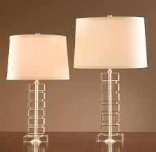 Shop wayfair for the best restoration hardware lighting. Restoration Hardware Stacked Crystal Block Lamps Copycatchic