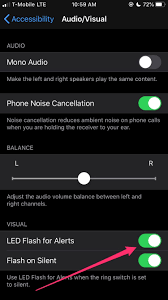 Where is the flashlight button on the iphone? How To Put Led Flash Notifications On An Iphone