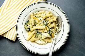 Summer Pasta With Zucchini Ricotta And Basil Recipe Recipe Summer Pasta Pasta Dishes Recipes