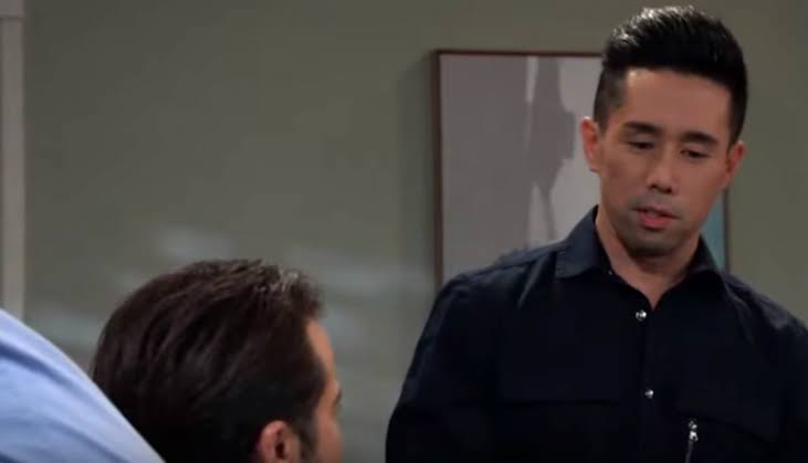General Hospital - Brad Cooper (Perry Shen) and Lucas Jones (Ryan Carnes) -  Soap Opera Spy