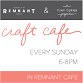 Craft Cafe- Tiny Turns Paperie x Remnant Brewing — event image