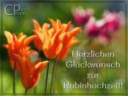 Hier werden einige glückwünsche und sprüche zur diesem jubiläum vorgestellt, die man kostenlos für grußkarten und sms zur rubinhochzeit. Rubinhochzeit Glueckwuensche Rubinhochzeit Alles Zum 40 Hochzeitstag Passende Gluckwunsche Gluckwunsche Und Spruche Zur Rubinhochzeit Dem 40