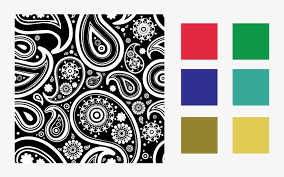 The first thing we want to do is to work out the style we want to use for this pattern. Seamless Paisley Bandana Pattern Designed For Collette Bandana Motif Png 772x432 Png Download Pngkit