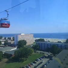 Hotel malibu se invecineaza in statiunea mamaia cu hotel parc, bavaria blu, del mar, dacia sud si pescarus. Photos At TelegondolÄƒ Mamaia Ski Chairlift In Mamaia