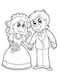 Bride and groom wedding coloring pages game it is a wonderful coloring application that enables you to paint bride and groom drawings, cosmetics and many things. Wedding Coloring Pages