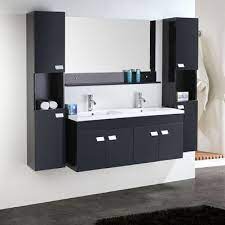 Mobile Bagno Con Doppio Lavabo Bianco O Nero Spedizione Compresa Nel Prezzo Fino A Fine Mese Mobile Bagno Doppio Lavabo Bagno