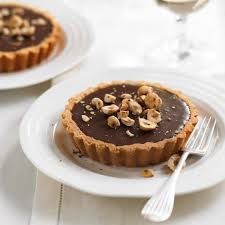 Recette Mini Tarte Au Chocolat Et Noisettes Votre Dessert Recette Tarte Au Chocolat Mini Tarte Bon Dessert