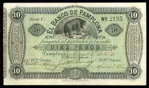 Map of hotels around pamplona, colombia. Pamplona Colombia Banco De Pamplona 10 Pesos 1 5 1884 Series C Serial 2193 Daniel Frank Sedwick Llc