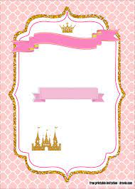 Free printable princess birthday invitations. Free Printable Royal Princess Party Invitation Templates Princess Birthday Party Invitations Princess Invitations Disney Princess Invitations
