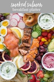 Occasionally i would substitute lime and coriander instead of lemon and chives. 30 Smoked Salmon Platters Ideas Salmon Platter Smoked Salmon Platter Smoked Salmon