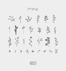 Black And White Illustration Png Botanical Clip Art Hand Drawn Clipart Black Leaf Png Svg Eps Ai Leaves Clip Art Leaf Illustrations Plant Sprig Branch Wedding Floral Elegant Leaf Illustration How To Draw Hands Elegant Tattoos