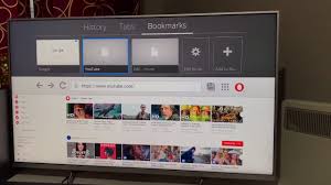Opera Tv Web Browser For Android Tv Smart Tv Web Browser Tv Internet Browser Web Surfing Youtube