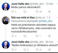 April 1971 in tampere) ist ein finnischer slawist und politiker. Halla Aho On Analyyttinen Ja Alykas Keskustelija