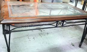 For example, if you want to refresh an older piece of furniture without having to deal with stains or paint, glass table tops are a great option. Coffee Table Inset Beveled Glass Top Psw