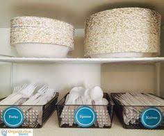Aliexpress carries wide variety of products. 19 Organizing Paper And Party Goods Storage Ideas Kitchen Organization Storage Plate Storage