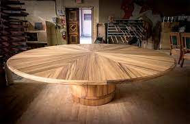 1960s mid century expandable round walnut dining table at. Expanding Round Table Expanding Round Table Round Dining Room Table Expandable Dining Table
