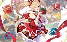 Amber, genshin impact, video game, anime girls 4k wallpaper. Wallpaper New Year Gifts Horns Barbara Genshin Impact Images For Desktop Section Art Download