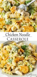 Cheesy Chicken Noodle Casserole In 2020 Easy Casserole Recipes Chicken Noodle Casserole Noodle Casserole