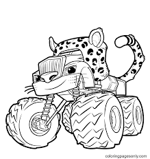 Printable monster truck coloring page. Qaamu2tlqooamm