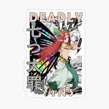 Gloxinia of Repose The Seven Deadly Sins Nanatsu no Taizai Manga Style  Design