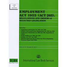 What was the children and young persons act 1966? Buy Employment Act 1955 Act 265 Reglulations And Orders Selected Legislation Seetracker Malaysia