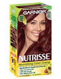 Nutrisse Nourishing Color Creme Dark Reddish Brown 452 Garnier Hair Color Brown Chestnut Reddish Brown Hair Color Hair Color