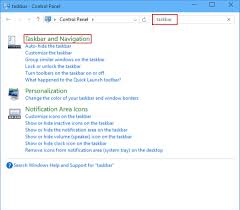 Here are a few ways to configure the taskbar and make windows easier to use. Open Taskbar And Start Menu Properties In Windows 10