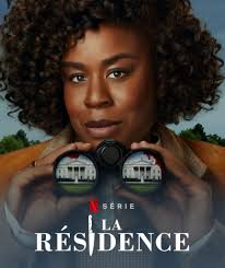 Une détective aussi brillante qu'excentrique doit élucider un meurtre  commis au cœur de la Maison-Blanche. Tout le personnel et les convives d'un  dîner d'État sont suspects ! LA RÉSIDENCE Casting : Uzo