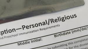 For us air force service members. Students Excluded From School Religious Exemptions Rise After New Mmr Vaccine Law Kiro 7 News Seattle