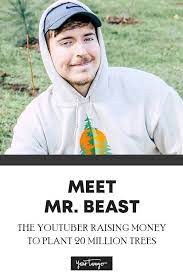 Meet Mr Beast Youtuber Raising Money To Plant 20 Million Trees To Save The Planet Mr Beast Beast Mr