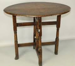Rare 17th C Pilgrim Period Spanish Foot Folding Tuck Away Table In Old Surface In 2020 Table Furniture Side Table