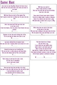 The clues were so colorful and easy to read for a 6 y.o. 24 Treasure Hunt Ideas Scavenger Hunt Clues Easter Scavenger Hunt Treasure Hunt Clues