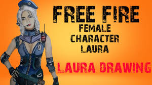 Character page on the official garena free fire website. Free Fire Female Character Drawing Youtube