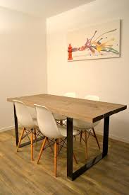 Table de salle a manger 180x90x76 cm bois de manguier massif couleur : 17 Idees De Table Bois Et Fer Table Bois Et Fer Table Bois Mobilier De Salon