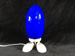 Dinosaur Egg With Feet Blue Table Lamp Ikea Tatsuo Konno Fjorton Design 1990 S Vintage Ikea Night Light Ikea Night Lamp Ikea Night Light Blue Table Lamp Night Light