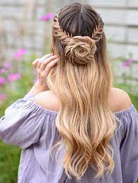 Hairstyles For Round Faces Saleprice 10 Beautifulhairstyles Everydayhairstyles Faces F In 2020 Braids For Long Hair Straight Wedding Hair Long Hair Styles