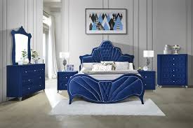 Get the best deal for blue velvet duvet covers & bedding sets from the largest online selection at ebay.com. Dante 6 Piece Bedroom Set In Blue Velvet Finish By Acme 24220