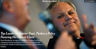 Inside Interior Secretary David Bernhardt's Wildly Destructive Track Record 