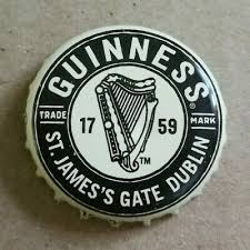 Beer Bottle Cap Guinness Brewery Ale Crown Top Dublin Ebay In 2020 Beer Bottle Caps Guinness Brewery Guinness