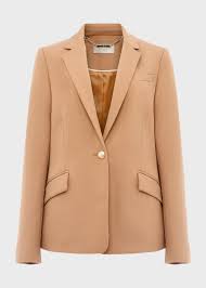 When it comes to shopping for a new coat, do you find yourself skipping over the neutrals? Laurel Wool Blend Blazer Hobbs