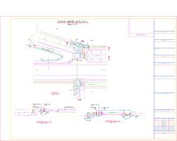 Contoh gambar desain gabungan saluran irigasi. Contoh Gambar Desain Bangunan Sadap Tokofile