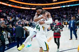 Today, he encourages all ages to use their voice like never before. Donovan Mitchell S Worn Shoes Are The Gifts That Keep On Giving Deseret News