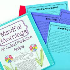 Guided Meditation Scripts For Kids Counselor Chelsey Simple School Counseling Ideas In 2020 Guided Meditation Scripts Mindfulness Activities Meditation Scripts